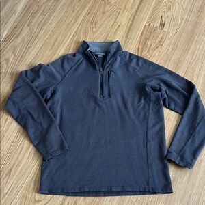 Free Fly Men’s Bamboo Fleece Heritage Fleece Quarter-Zip Heather Graphite size M